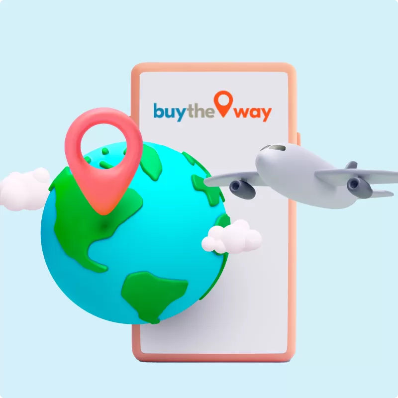 Serviciul de livrare a produselor de către călători BuyTheWay
