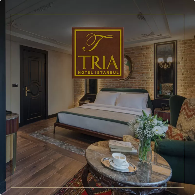 Site web pentru un hotel în centrul Istanbulului
