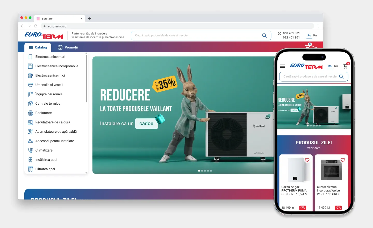 Euroterm.md — Magazin online de echipamente și soluții inginerești